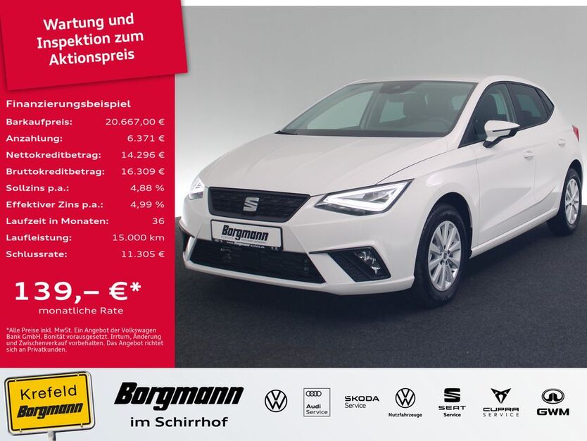 Seat Ibiza 4.850 km 19.997 € Krefeld 47803
