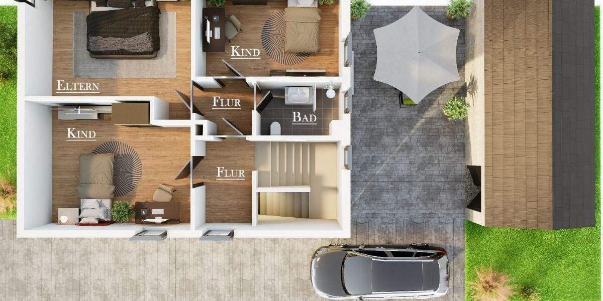 Doppelhaushälfte Herten Scherlebeck - 5 Zimmer, 110 m&sup2;, 249.000&euro; | Angebot:25834801