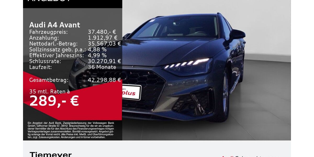 Audi A4 22.940 km 36.480 &euro; Gelsenkirchen 45894