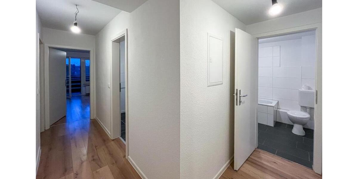 AUFGEPASST! Frisch sanierte 3-Zimmer Wohnung mit Sonnenbalkon! 3 zimmer