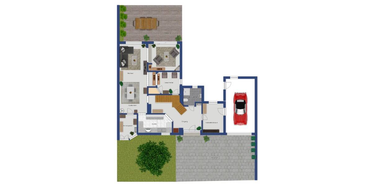 Doppelhaushälfte Recklinghausen Stadtmitte - 6 Zimmer, 170 m&sup2;, 425.000&euro; | Angebot:26202336