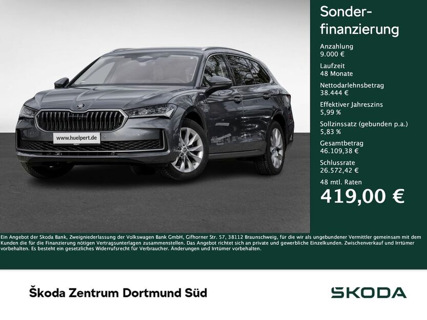 Skoda Superb 11.270 km 45.444 € Dortmund 44269