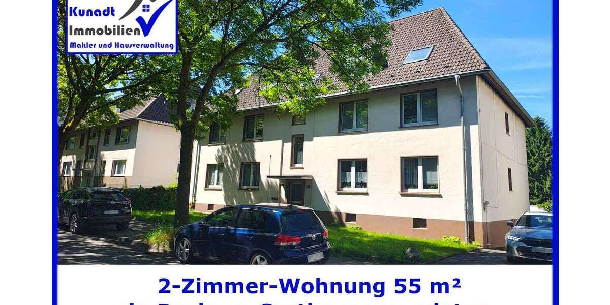 Etagenwohnung Bochum Gerthe - 2 Zimmer, 55 m&sup2;, 485&euro; | Angebot:26927373