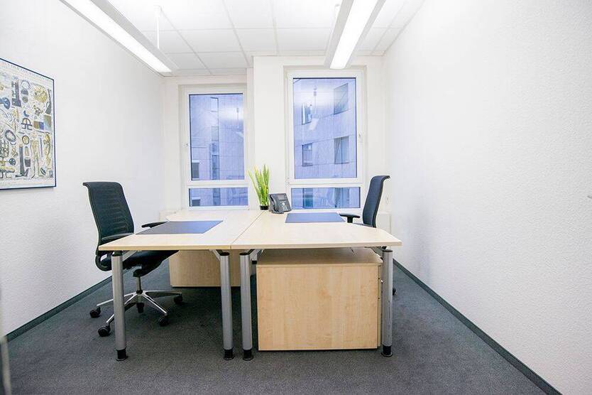 Hochwertiges und voll ausgestattetes Doppelbüro am Seestern - All-in-Miete