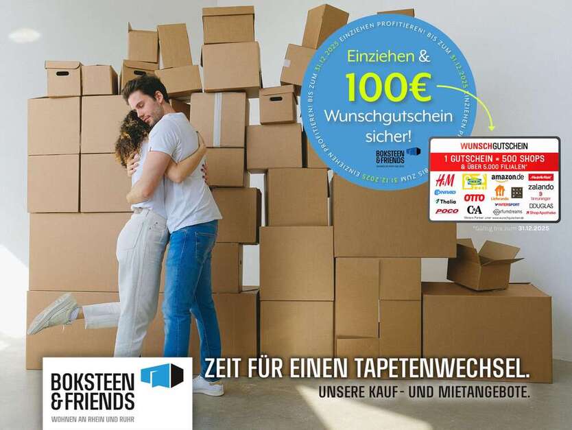 Wohnung zum Mieten in Duisburg 575 € 76.74 m² 3 zimmer