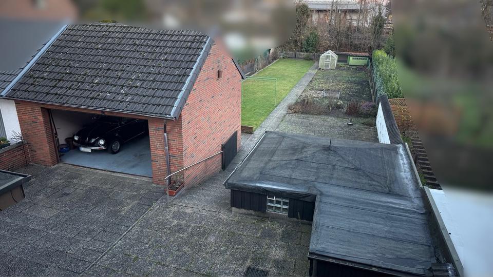 Doppelhaushälfte, großes Grundstück, Doppelgarage, unterkellert 7 zimmer