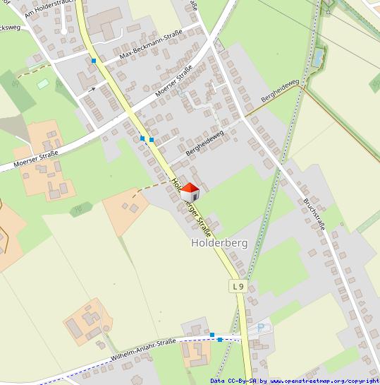 Schöne helle und gut geschnittene Wohnung in Moers-Holderberg 3 zimmer