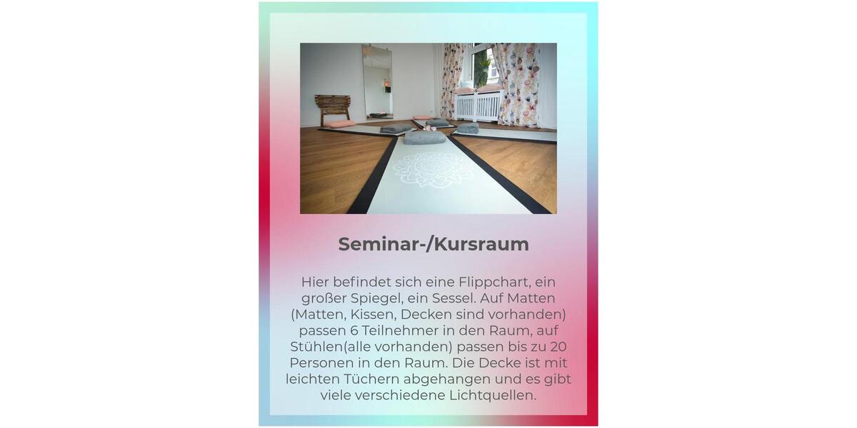 Praxisräume Wuppertal, tageweise, Komplett-Ausstattung zimmer