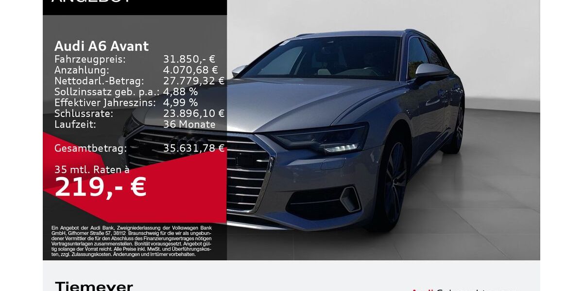 Audi A6 56.420 km 31.850 &euro; Oberhausen 46047