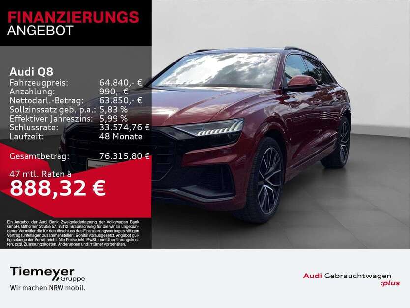Audi Q8 48.938 km 64.840 € Gelsenkirchen 45894