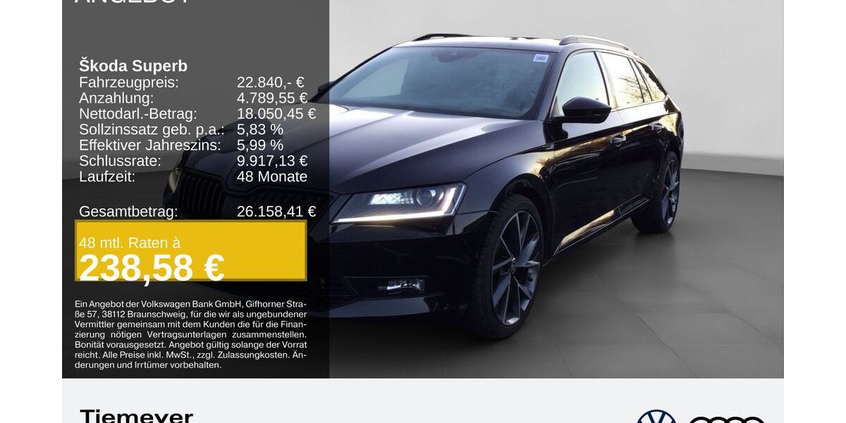 Skoda Superb 102.572 km 20.940 &euro; Gelsenkirchen 45894