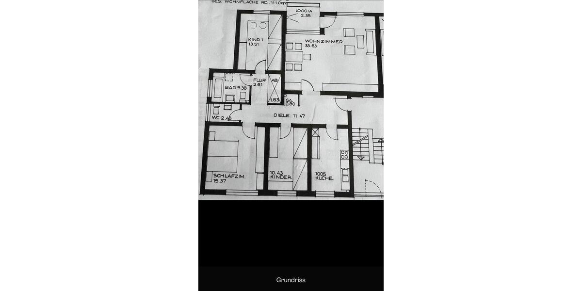 Erdgeschoßwohnung Essen Stadtbezirk IX - 4 Zimmer, 111 m&sup2;, 309.000&euro; | Angebot:24640815