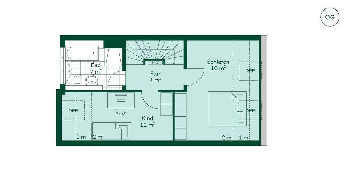 Reihenmittelhaus Wülfrath Innenstadt - 4 Zimmer, 113 m&sup2;, 529.900&euro; | Angebot:25673609