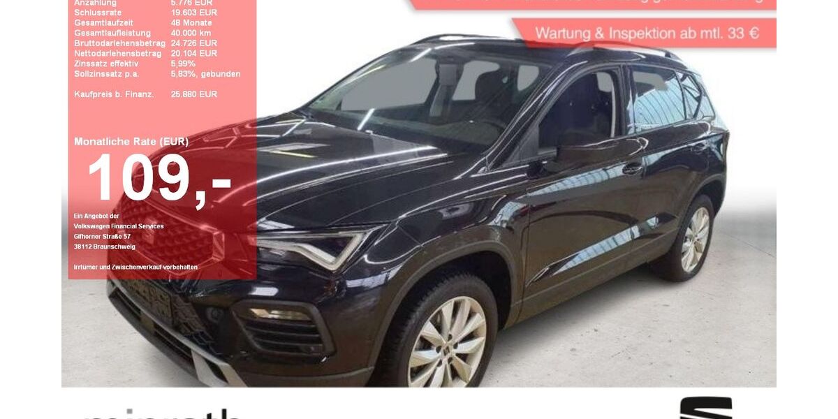 Seat Ateca 19.761 km 24.630 &euro; Moers-Hülsdonk 47441