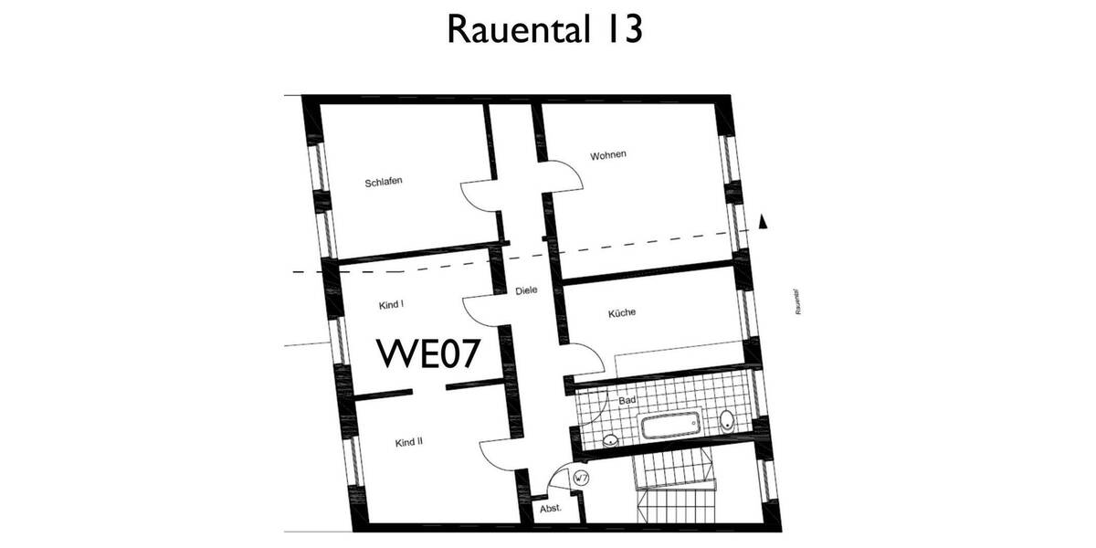 Etagenwohnung Wuppertal Barmen - 4 Zimmer, 94 m&sup2;, 840&euro; | Angebot:26801703