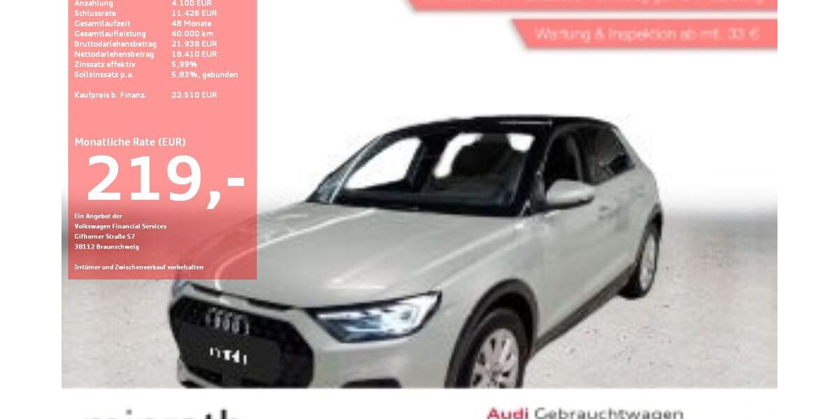 Audi A1 27.462 km 21.250 &euro; Moers-Hülsdonk 47441