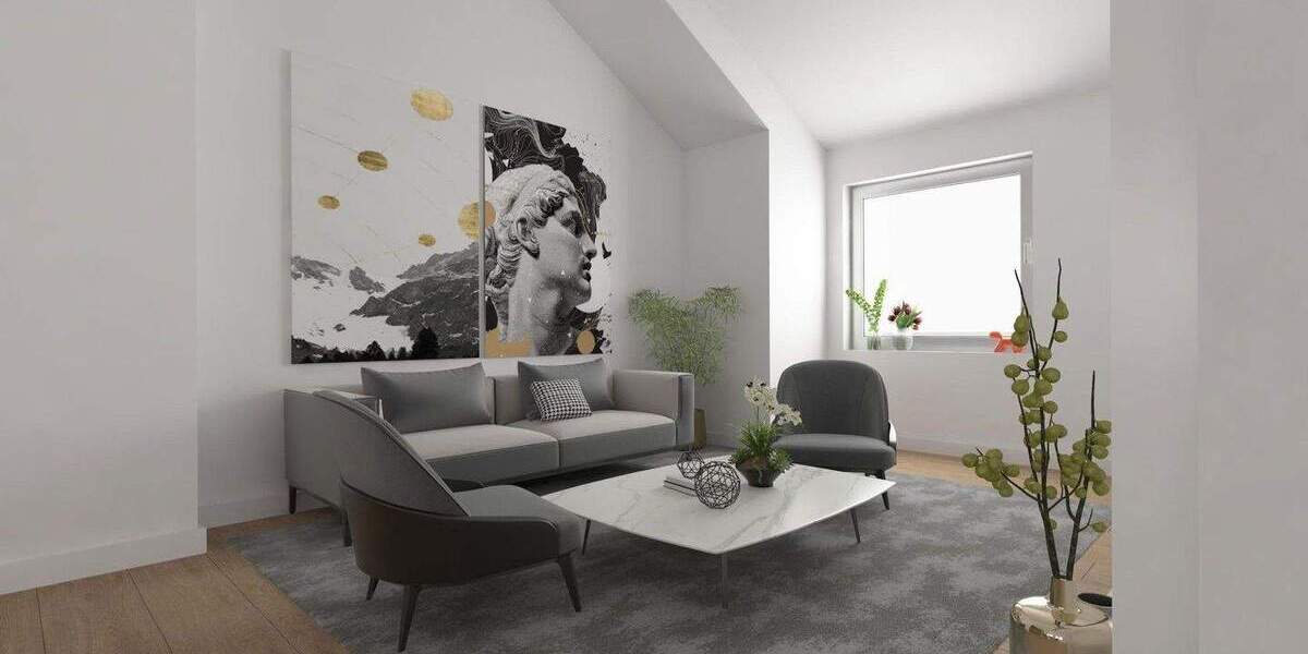 Kernsanierte Dachgeschoss Wohnung in Gelsenkirchen zum Verkauf 3 zimmer