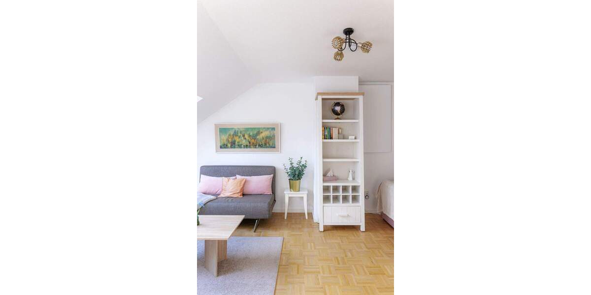 Möblierte Wohnung mit Einbauküche und Waschtrockner 1 zimmer