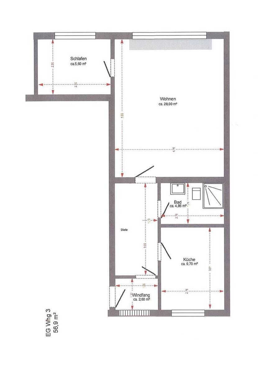 Single-Appartemtent in Recklinghausen-Ost! 1 zimmer