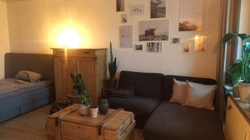 Gemütliche Gartenwohnung im Erdgeschoss 1 zimmer