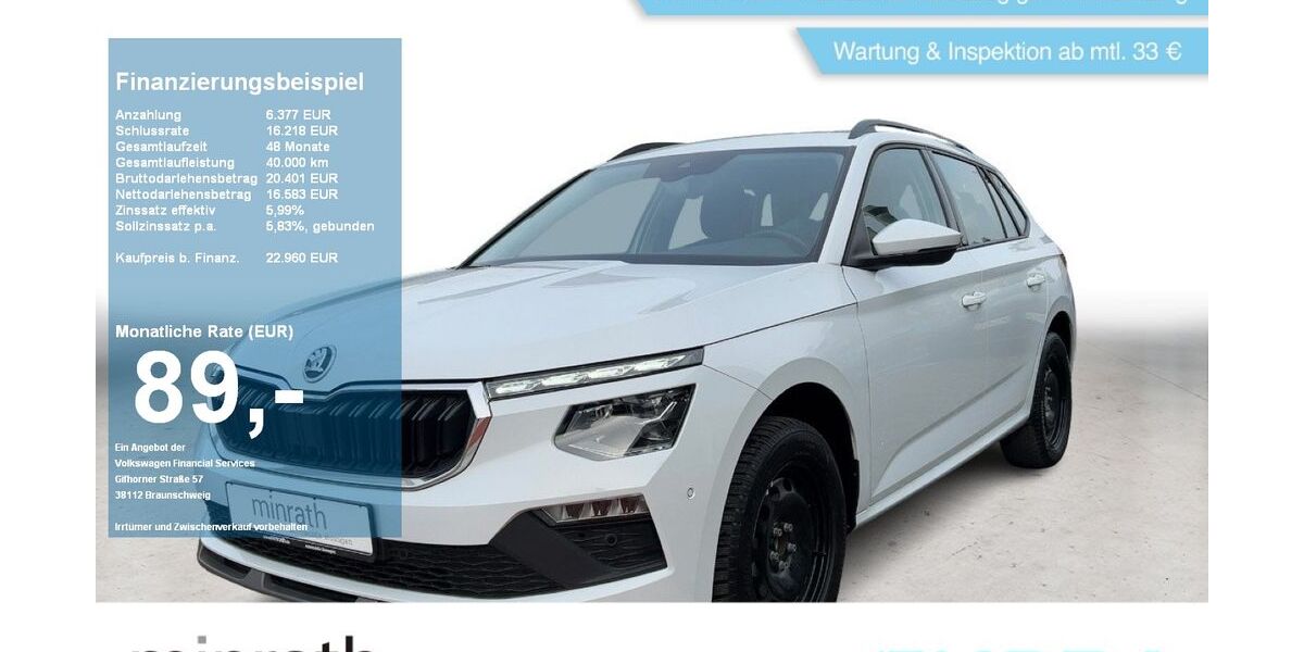 Skoda Kamiq 23.640 km 22.930 &euro; Moers 47441