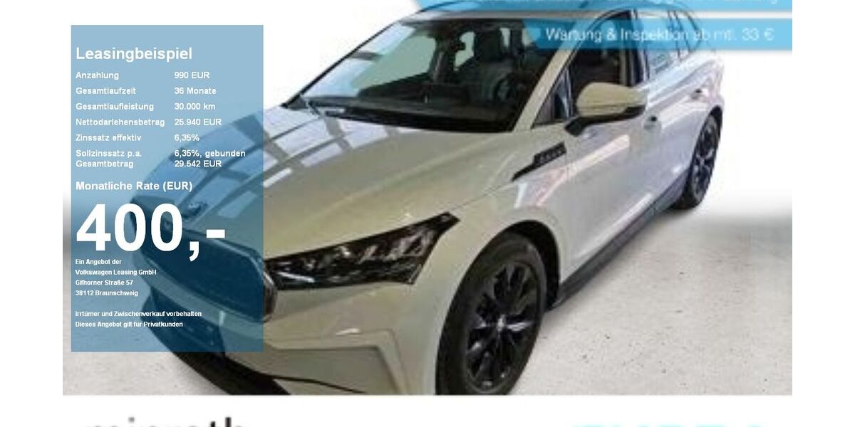 Skoda Enyaq 63.103 km 25.410 &euro; Moers 47441