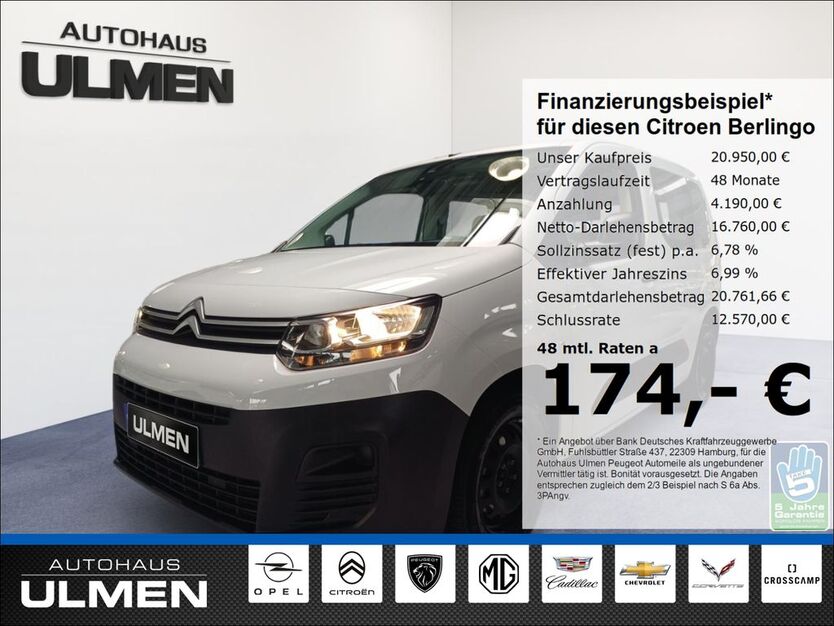 Citroen Berlingo 19.083 km 20.950 € Düsseldorf 40233