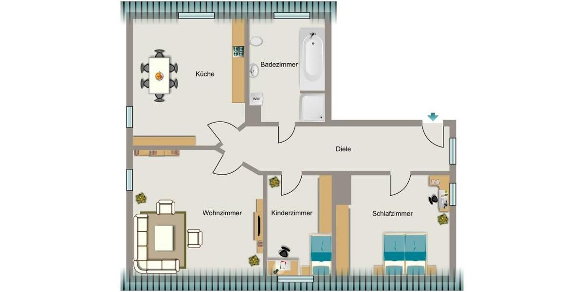 Gute Laune kann man jetzt mieten! VIVAWEST 3.5 zimmer