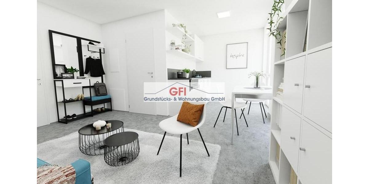 Etagenwohnung Bochum Laer - 1 Zimmer, 27 m&sup2;, 490&euro; | Angebot:23509182