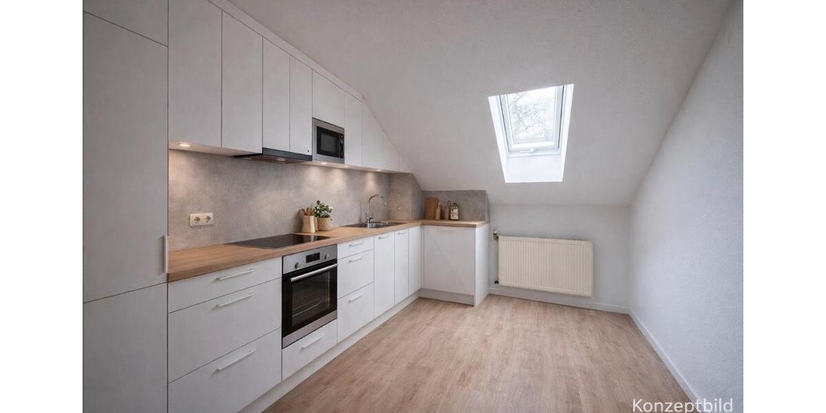 Dachgeschoßwohnung Bochum Querenburg - 2.5 Zimmer, 52 m&sup2;, 650&euro; | Angebot:25794758