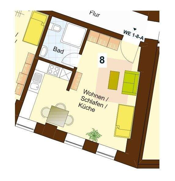 Wohnung in Gevelsberg 1 zimmer