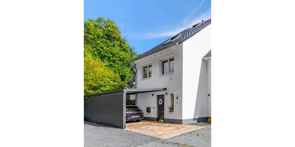 Nachhaltig & stilvoll: Neubau-Doppelhaushälfte mit offenem Wohnkonzept und Garten 5 zimmer