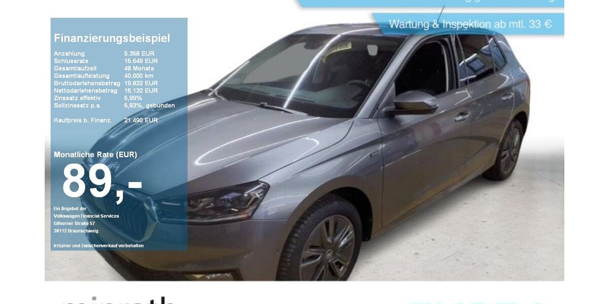 Skoda Fabia 23.689 km 20.460 &euro; Moers 47441