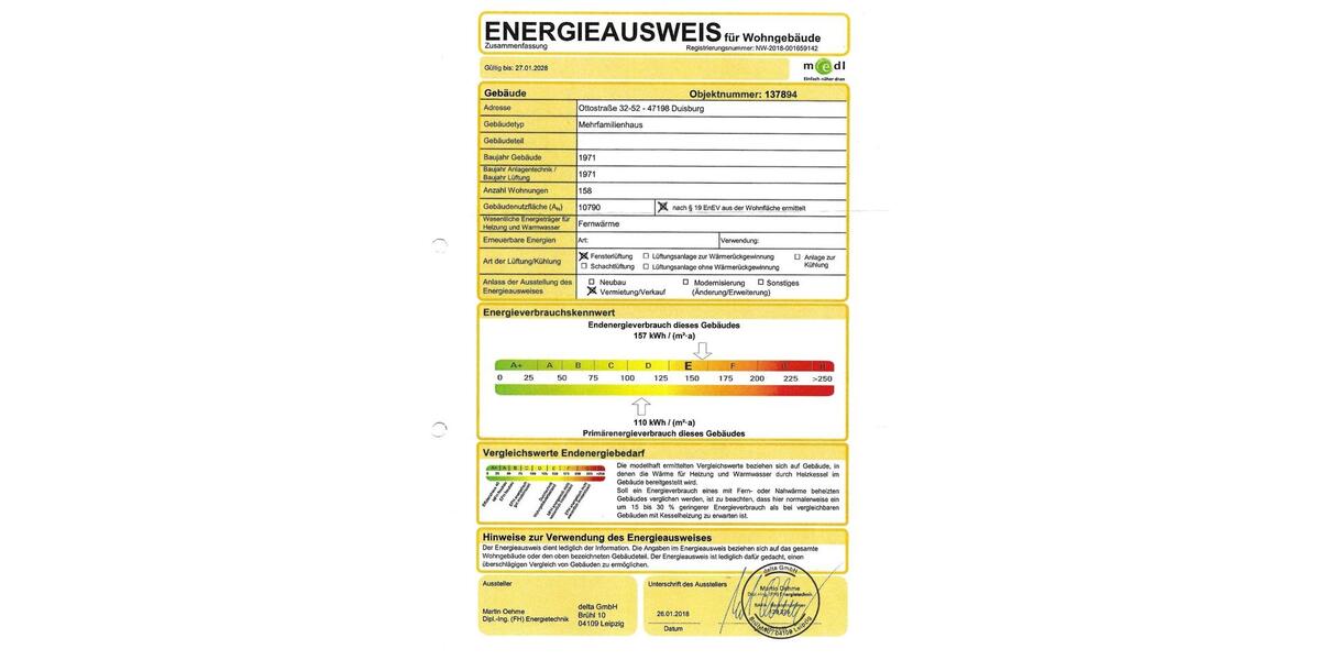 Etagenwohnung Duisburg Essenberg - 3 Zimmer, 67 m&sup2;, 65.000&euro; | Angebot:27453467