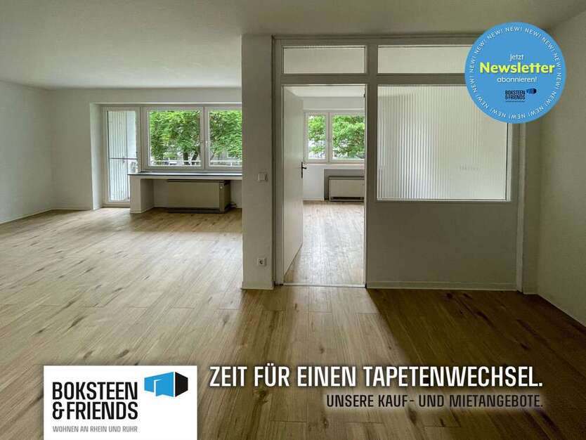 Wohnung zum Mieten in Duisburg 397 € 56.68 m² 2 zimmer