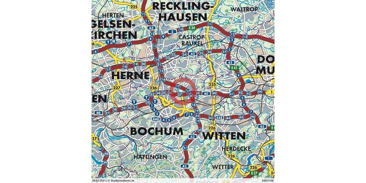 Etagenwohnung Bochum Harpen - 4 Zimmer, 82 m&sup2;, 165.000&euro; | Angebot:25663250