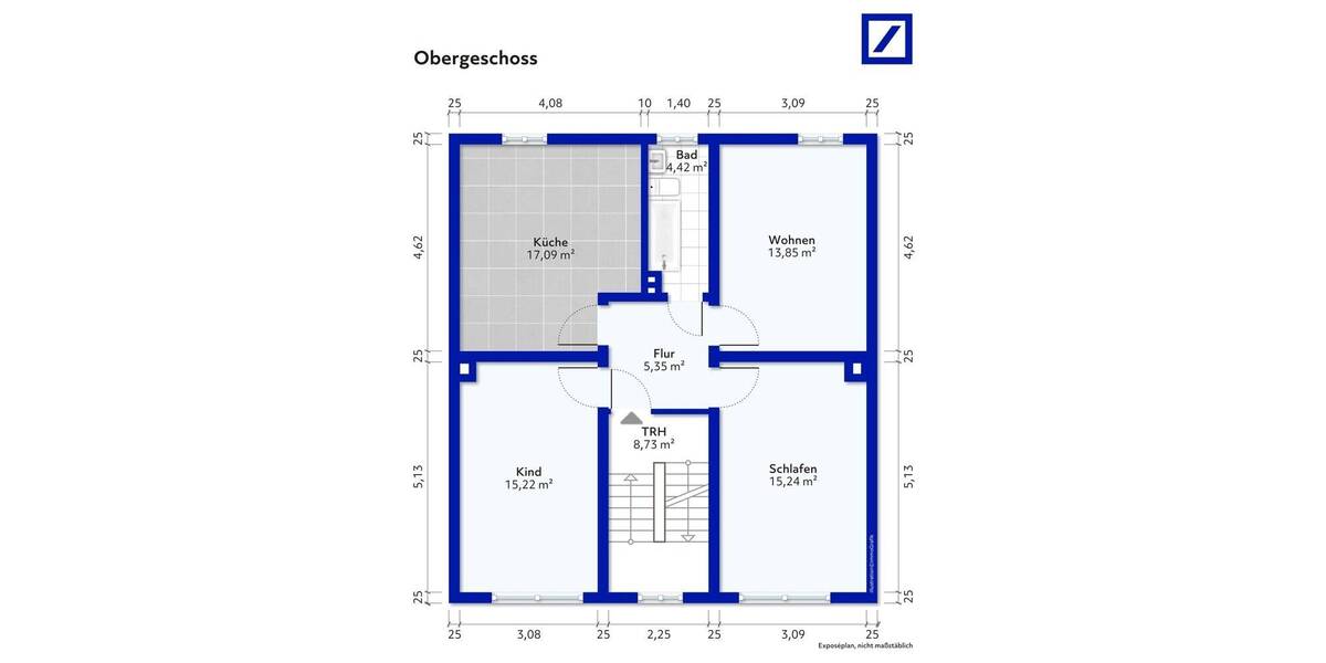 Etagenwohnung Gelsenkirchen Horst - 3 Zimmer, 72 m&sup2;, 106.500&euro; | Angebot:23971844