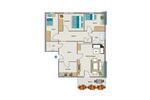 Dachgeschoßwohnung Duisburg Walsum - 4.5 Zimmer, 87 m&sup2;, 474&euro; | Angebot:26391507