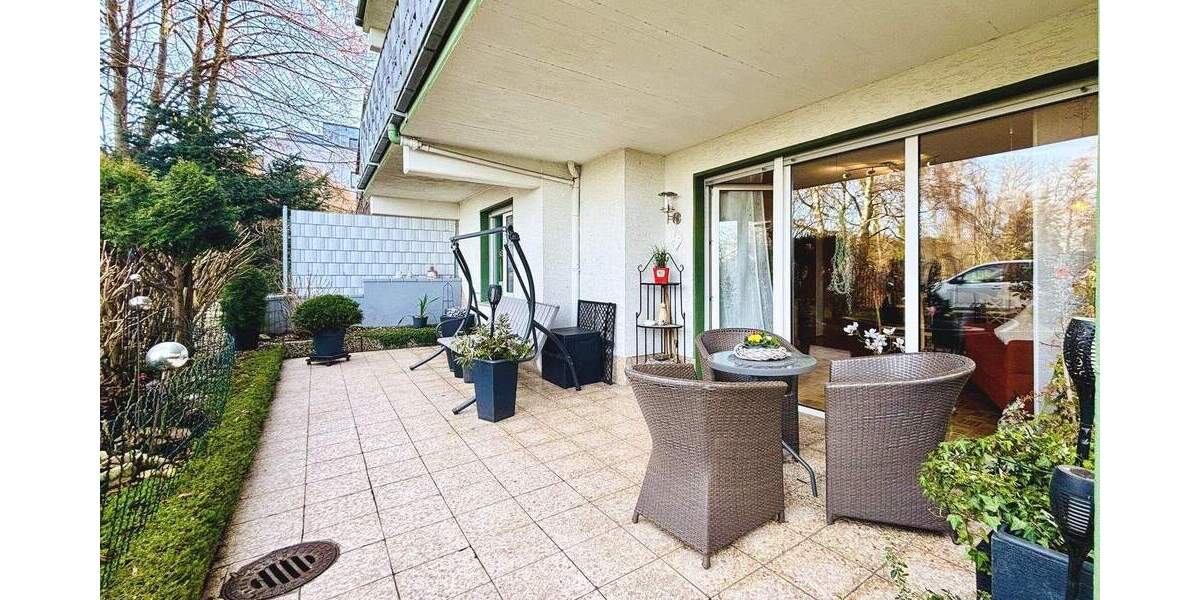 Eigentumswohnung mit Terrasse, Stellplatz und eigenem Garten 2 zimmer