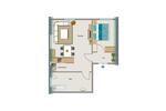 Dachgeschoßwohnung Recklinghausen Berghausen - 2.5 Zimmer, 40 m&sup2;, 350&euro; | Angebot:26227989