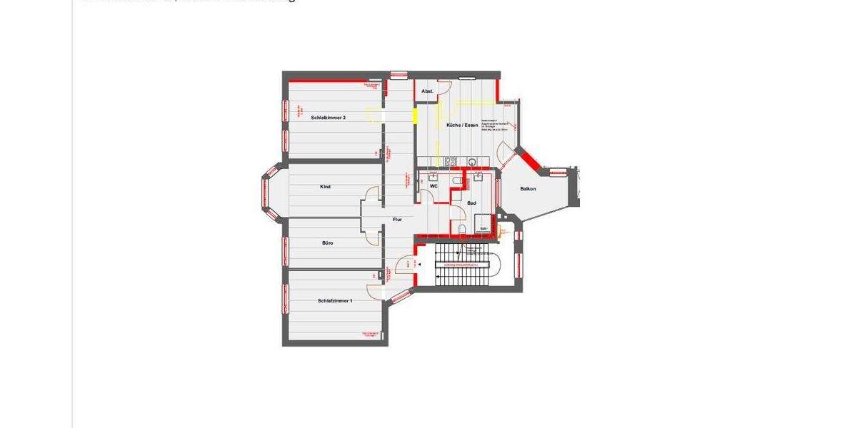 Etagenwohnung Gevelsberg - 4 Zimmer, 145 m&sup2;, 1.450&euro; | Angebot:25769166