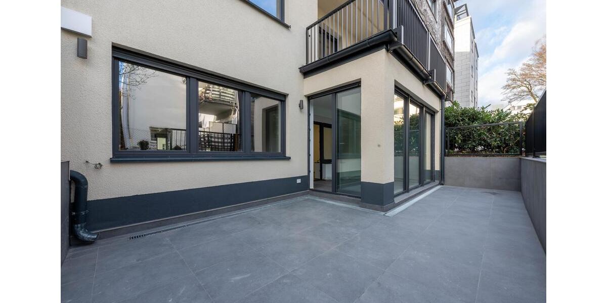 Moderne Erdgeschosswohnung mit Terrasse und Garten in Rüttenscheid 3 zimmer