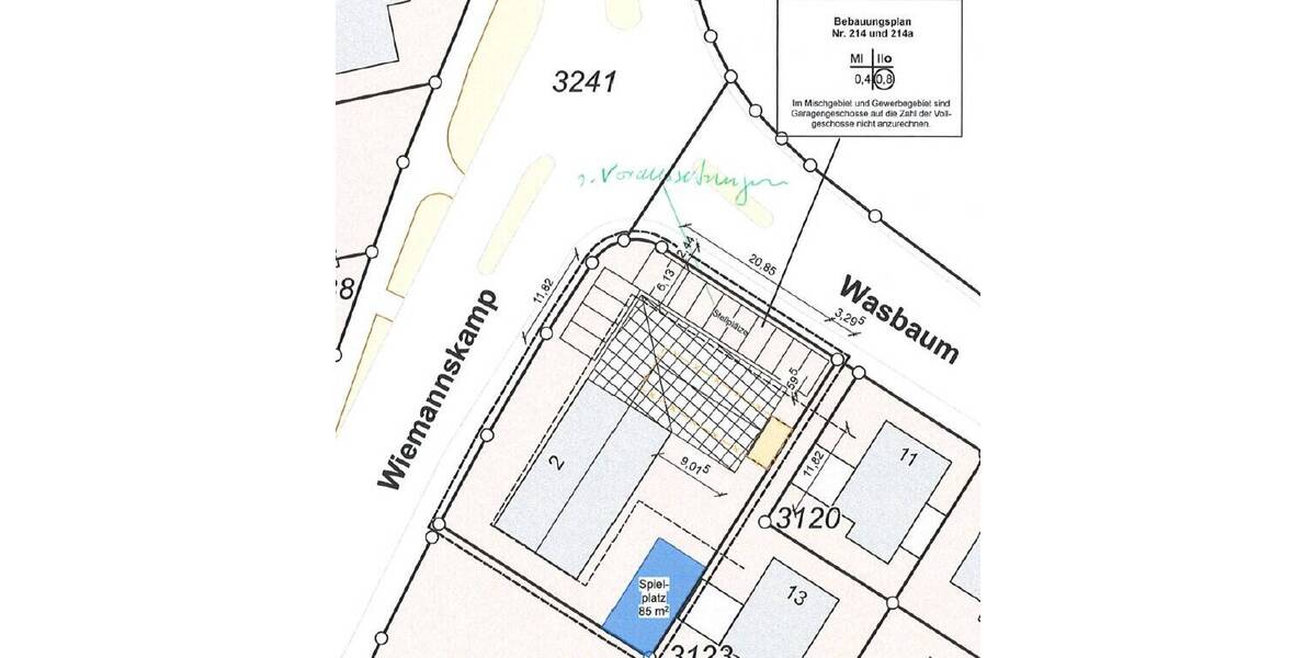 Grundstück Bochum Harpen - 179.000&euro; | Angebot:26499108