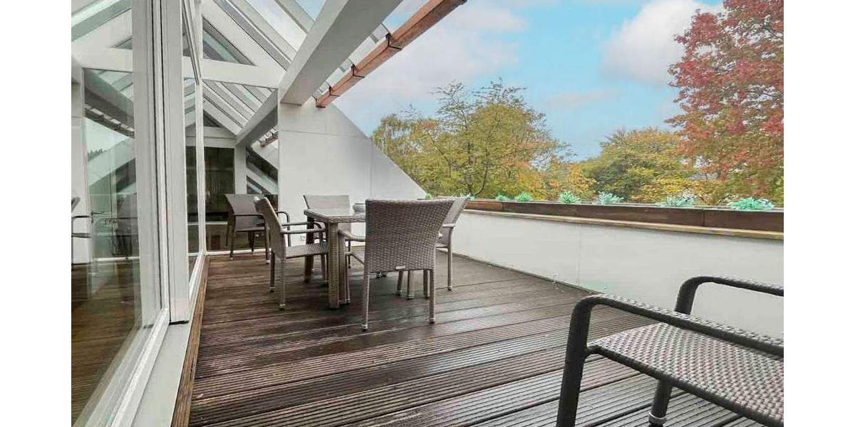 Exklusive Maisonette-Eigentumswohnung mit Sauna, großer Terrasse und außergewöhnlicher Architektur 5 zimmer