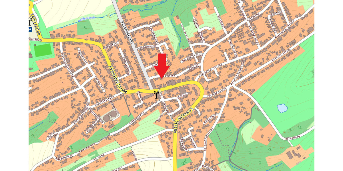 Repräsentative Maisonette-Eigentumswohnung mit Dachterrasse in Bochum-Stiepel 3 zimmer