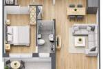 Etagenwohnung Wuppertal Elberfeld - 2 Zimmer, 56 m&sup2;, 235.000&euro; | Angebot:25775358