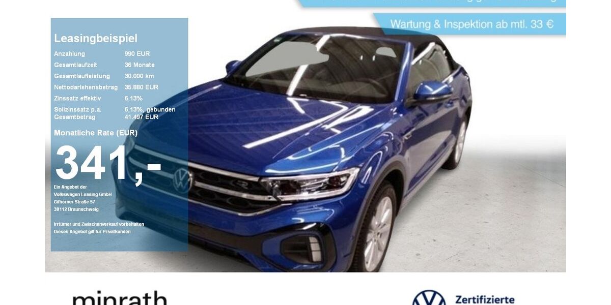 VW T-Roc 4.858 km 35.880 &euro; Moers 47441