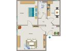Dachgeschoßwohnung Duisburg Hamborn - 2.5 Zimmer, 45 m&sup2;, 267&euro; | Angebot:26187031
