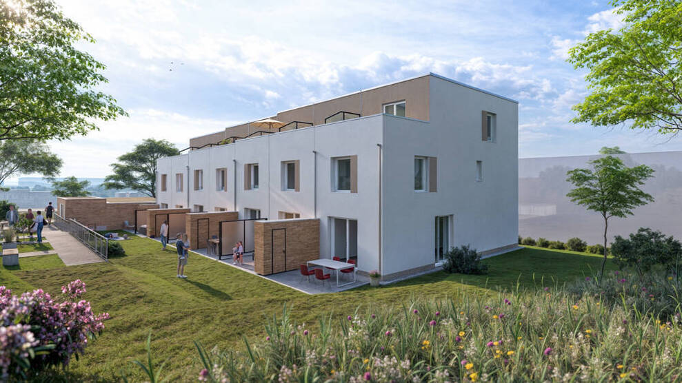 Wohnen mit Stil - Neubau-Reihenhäuser in Krefeld mit 117?m² Wohnfläche