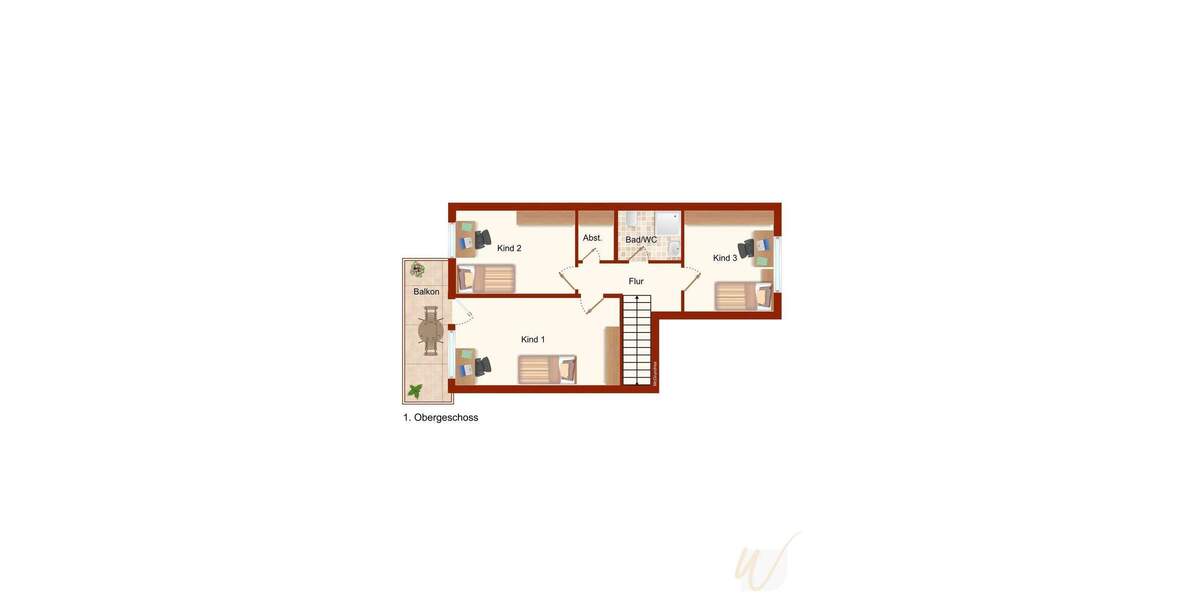 Terrassenwohnung Essen Altenessen-Nord - 4 Zimmer, 154 m&sup2;, 399.000&euro; | Angebot:24516776
